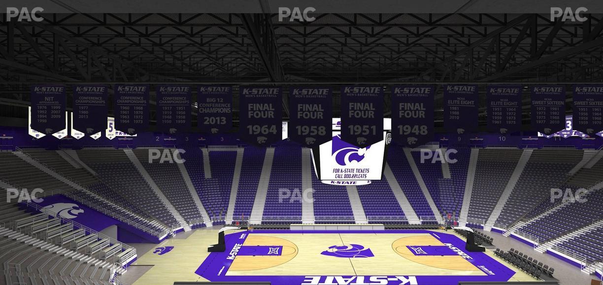 Bramlage Coliseum - Section Loge Boxes 20 Seat View