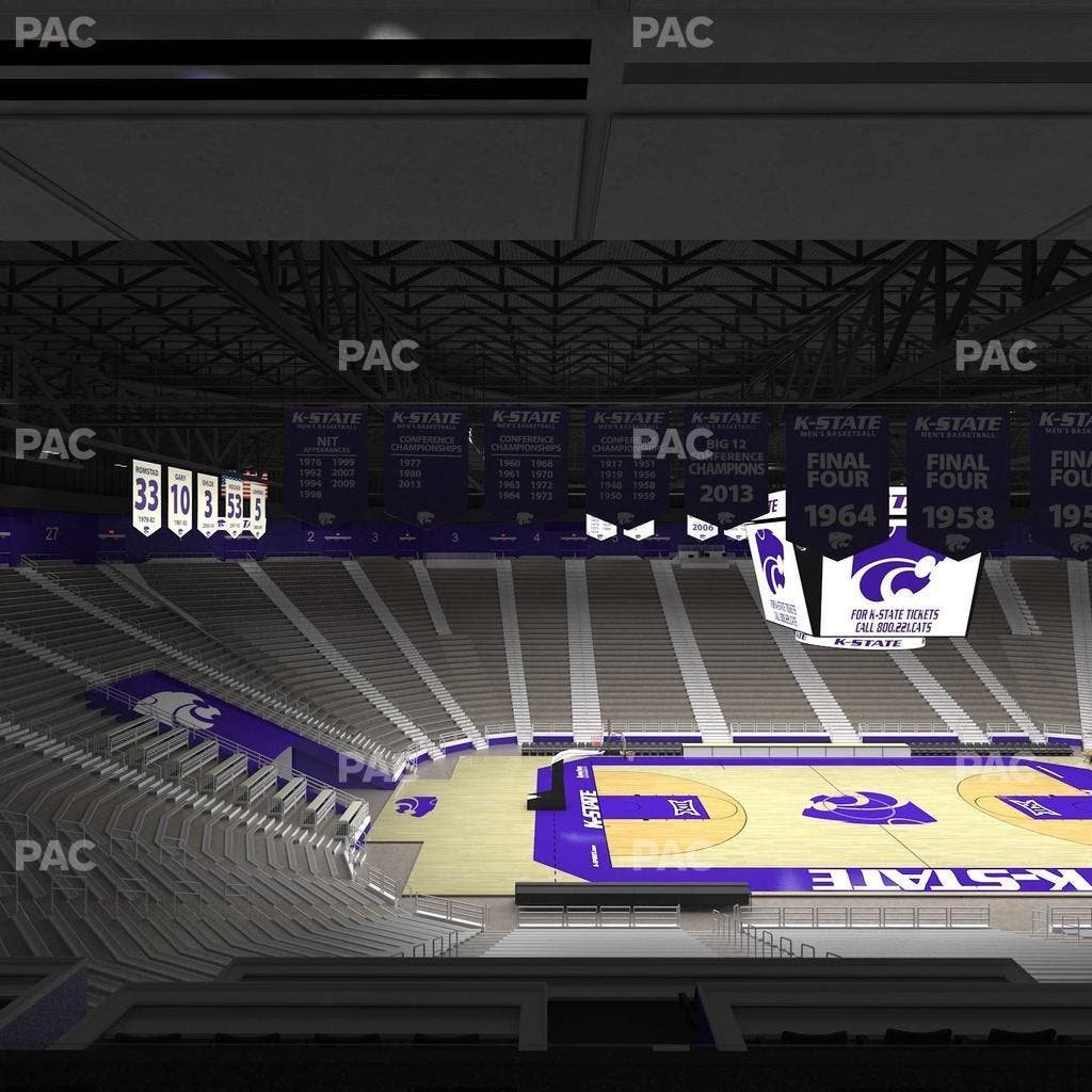 Bramlage Coliseum - Section Loge Boxes 21 Seat View