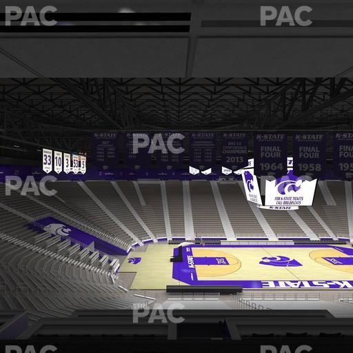 Bramlage Coliseum - Section Loge Boxes 21 Seat View