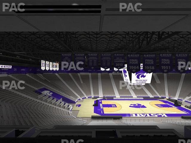 Bramlage Coliseum - Section Loge Boxes 21 Seat View
