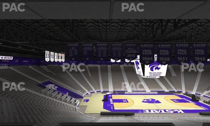 Bramlage Coliseum - Section Loge Boxes 21 Seat View