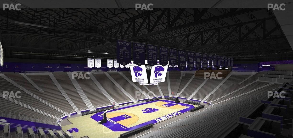 Bramlage Coliseum - Section Loge Boxes 22 Seat View