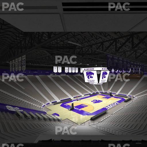 Bramlage Coliseum - Section Loge Boxes T 2 Seat View