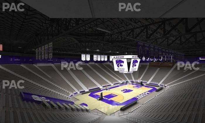 Bramlage Coliseum - Section Loge Boxes T 2 Seat View