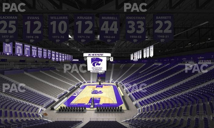 Bramlage Coliseum - Section Terrace 13 Seat View