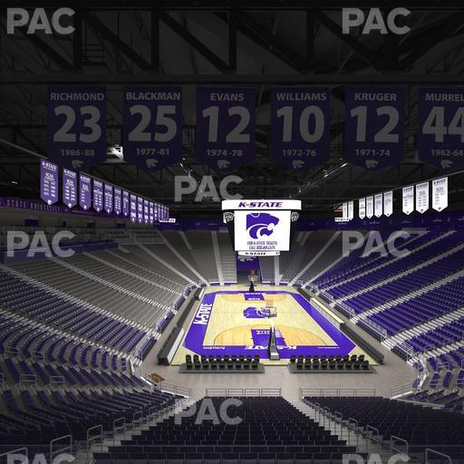 Bramlage Coliseum - Section Terrace 14 Seat View