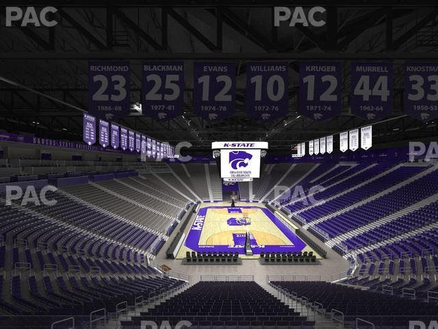 Bramlage Coliseum - Section Terrace 14 Seat View
