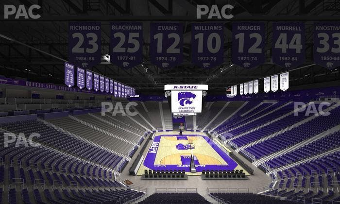 Bramlage Coliseum - Section Terrace 14 Seat View