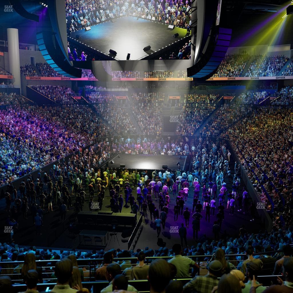 Bridgestone Arena - Section 101 Seat View