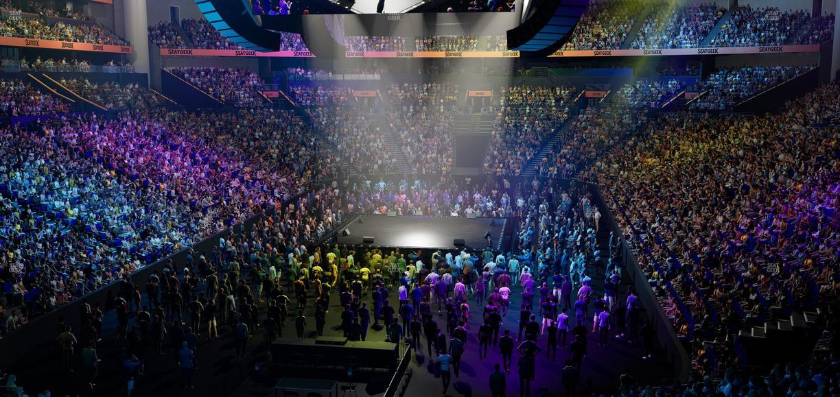 Bridgestone Arena - Section 101 Seat View