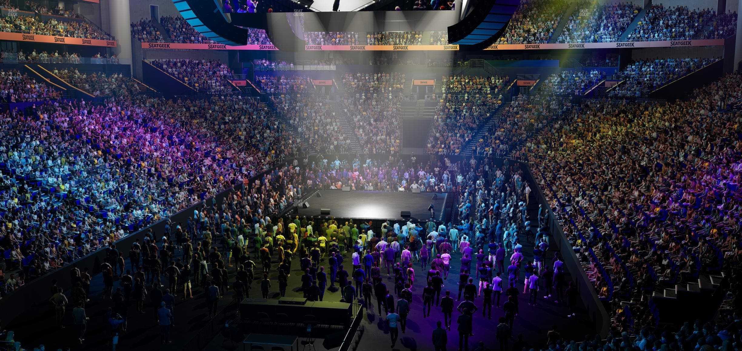 Bridgestone Arena - Section 101 Seat View