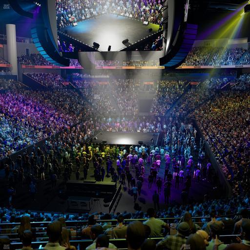 Bridgestone Arena - Section 101 Seat View