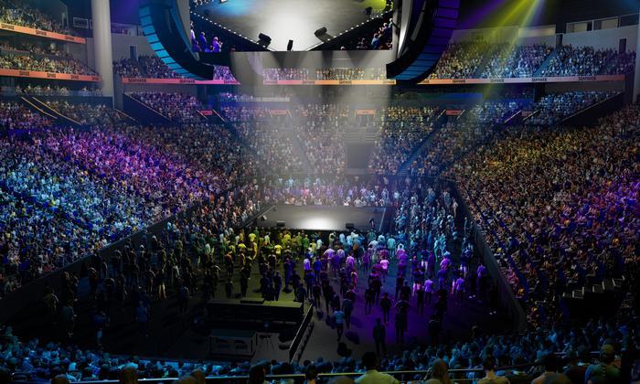 Bridgestone Arena - Section 101 Seat View