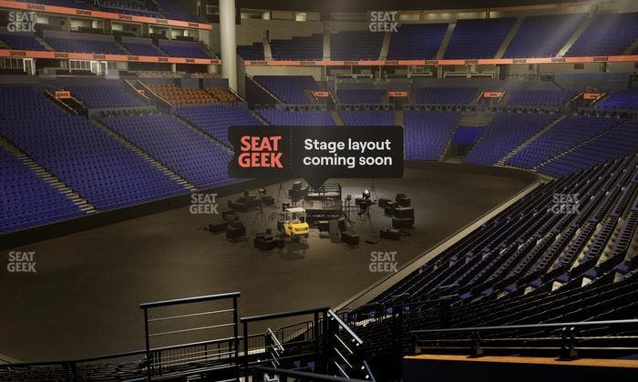 Bridgestone Arena - Section 102 Seat View