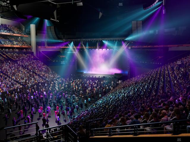 Bridgestone Arena - Section 102 Seat View Bridgestone Arena - Section 102 Seat View