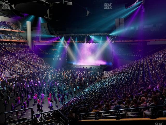 Bridgestone Arena - Section 102 Seat View