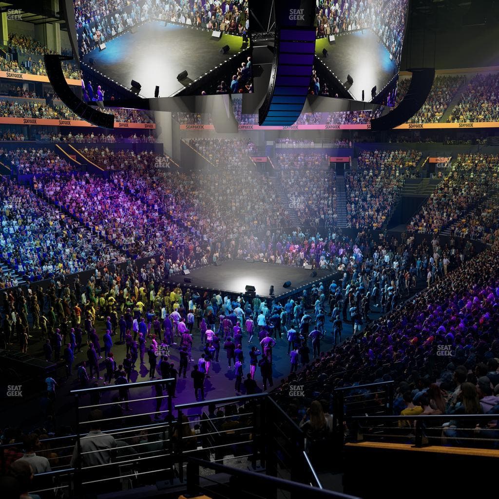 Bridgestone Arena - Section 102 Seat View