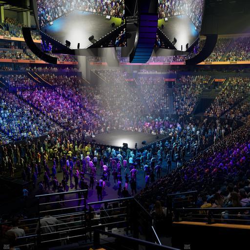 Bridgestone Arena - Section 102 Seat View