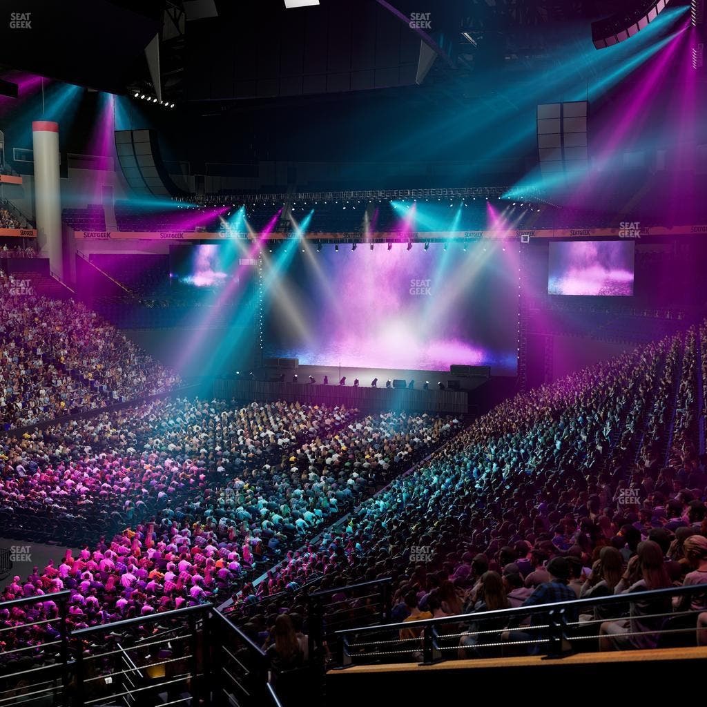 Bridgestone Arena - Section 102 Seat View