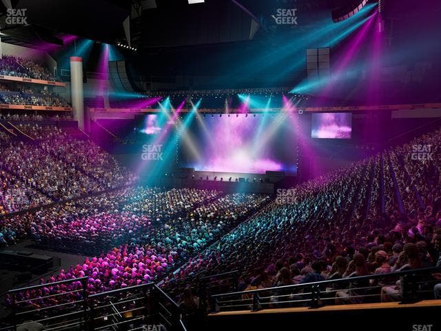 Bridgestone Arena - Section 102 Seat View