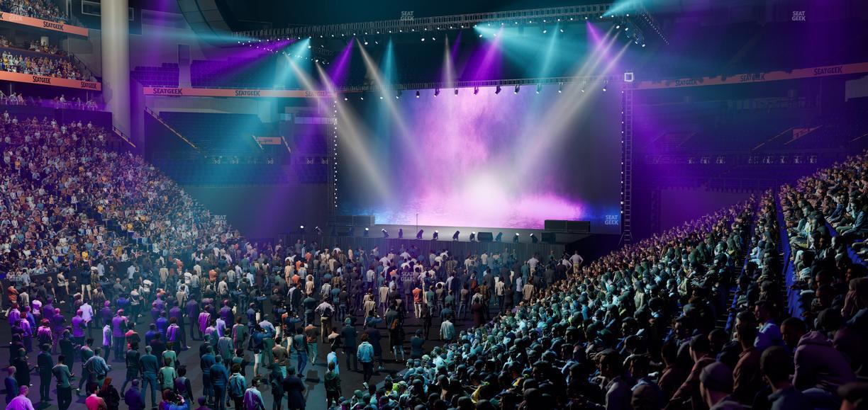 Bridgestone Arena - Section 103 Seat View