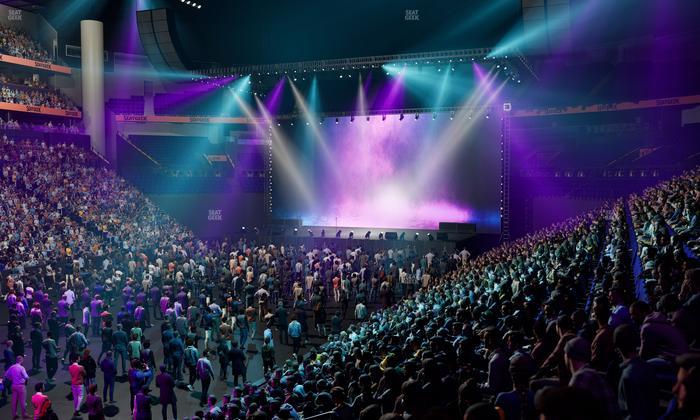 Bridgestone Arena - Section 103 Seat View