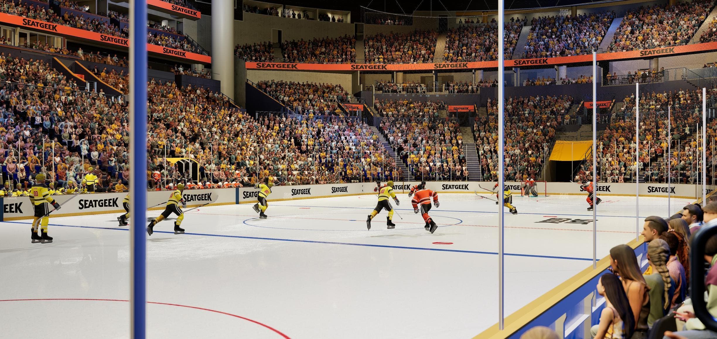 Bridgestone Arena - Section 103 Seat View