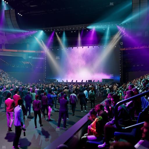 Bridgestone Arena - Section 103 Seat View