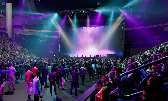 Bridgestone Arena - Section 103 Seat View