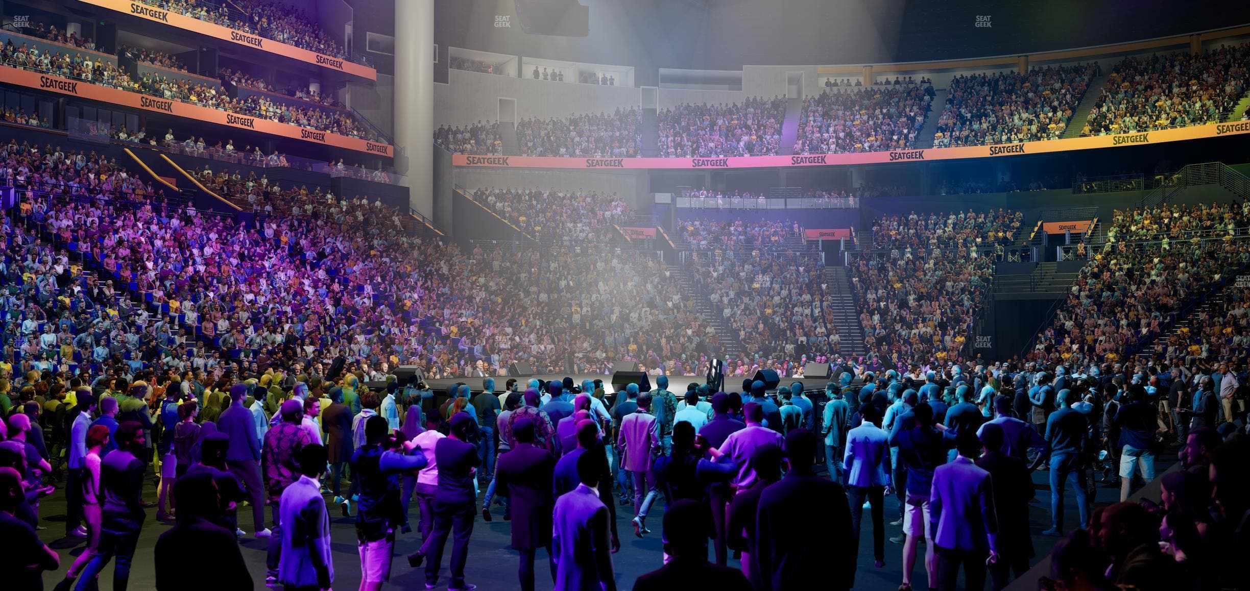 Bridgestone Arena - Section 103 Seat View