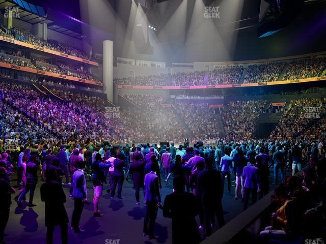 Bridgestone Arena - Section 103 Seat View