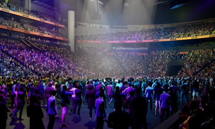 Bridgestone Arena - Section 103 Seat View
