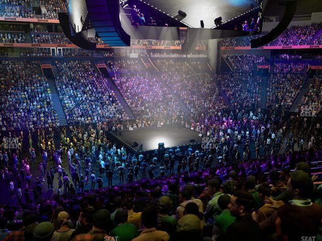 Bridgestone Arena - Section 104 Seat View