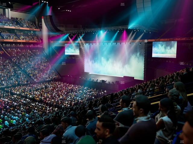 Bridgestone Arena - Section 104 Seat View Bridgestone Arena - Section 104 Seat View