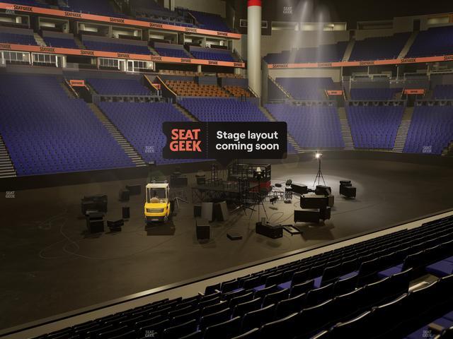 Bridgestone Arena - Section 104 Seat View