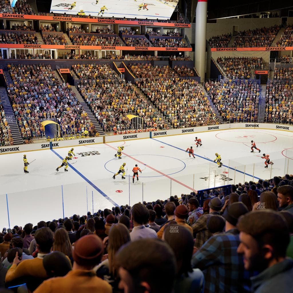 Bridgestone Arena - Section 104 Seat View