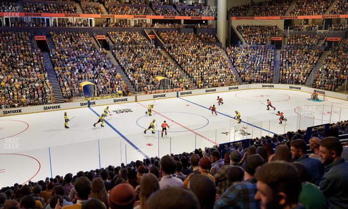 Bridgestone Arena - Section 104 Seat View