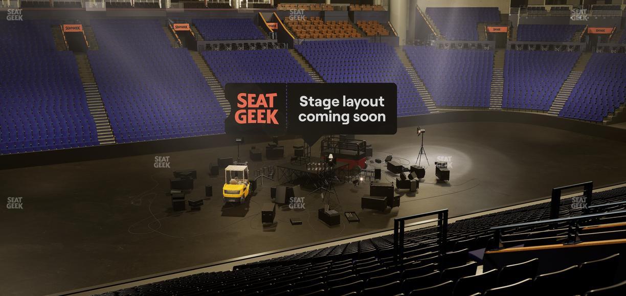 Bridgestone Arena - Section 104 Seat View