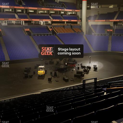 Bridgestone Arena - Section 104 Seat View