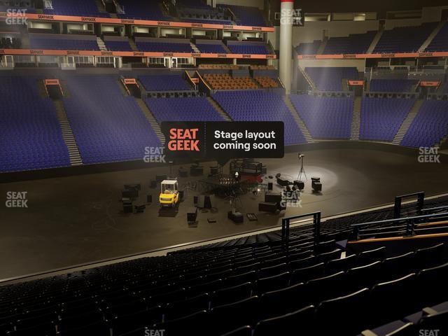 Bridgestone Arena - Section 104 Seat View