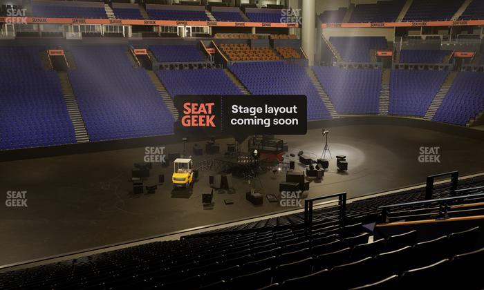 Bridgestone Arena - Section 104 Seat View