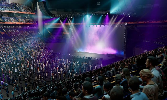 Bridgestone Arena - Section 104 Seat View