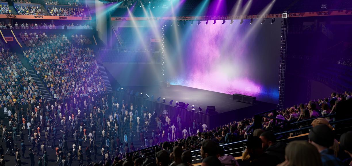 Bridgestone Arena - Section 105 Seat View