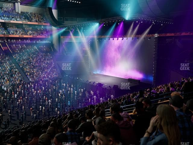 Bridgestone Arena - Section 105 Seat View