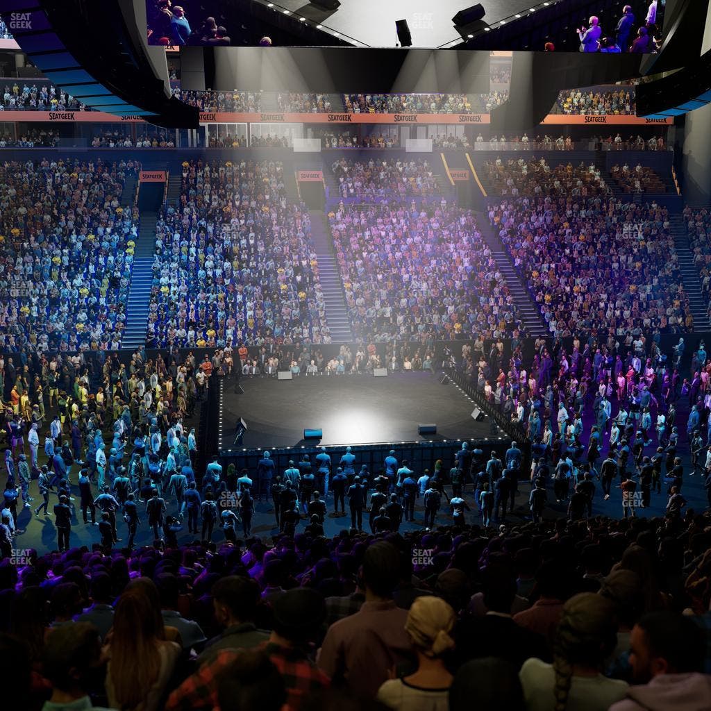 Bridgestone Arena - Section 105 Seat View