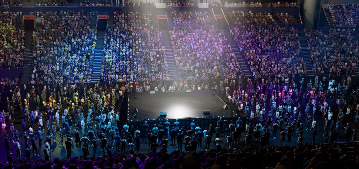 Bridgestone Arena - Section 105 Seat View