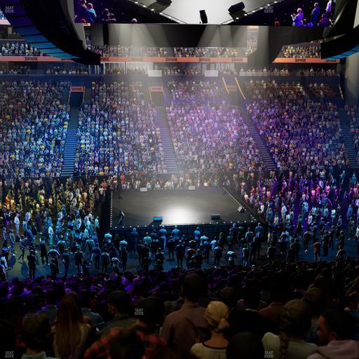 Bridgestone Arena - Section 105 Seat View