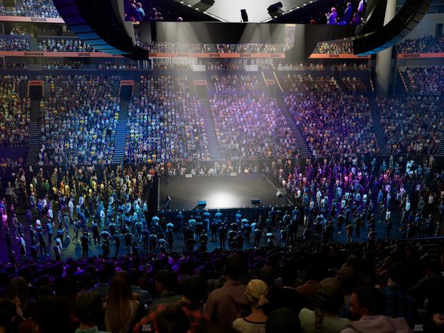 Bridgestone Arena - Section 105 Seat View