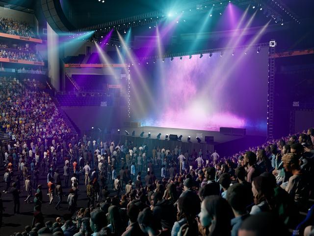 Bridgestone Arena - Section 105 Seat View