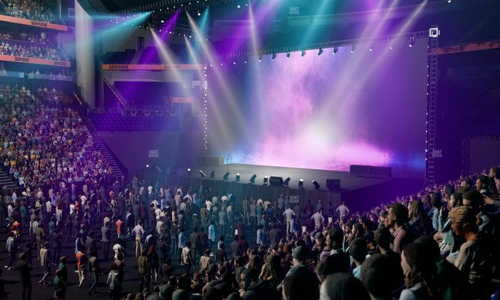 Bridgestone Arena - Section 105 Seat View